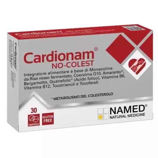 Named Natural Medicine Cardionam No-colest, 30caps