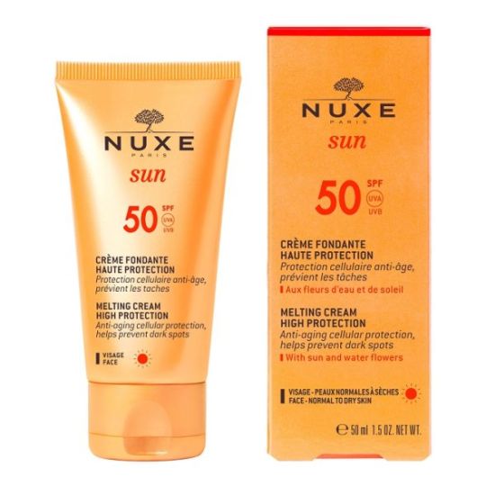 NUXE SUN face cream-αντιηλιακή κρέμα προσώπου SPF50 50ml