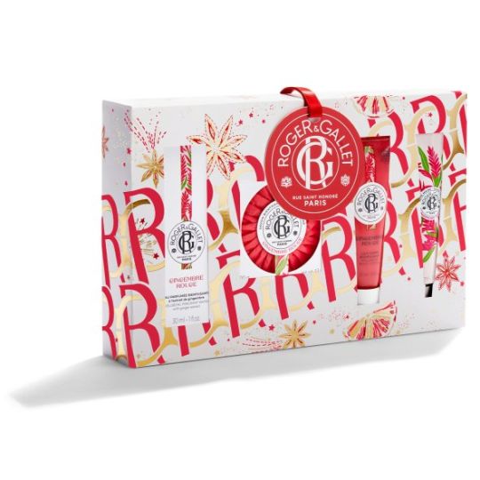 ROGER+GALLET Gingembre Rouge Eau Parfumée Bienfaisante Εορταστικό Set 30ml
