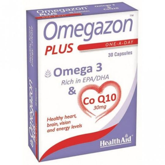 HealthAid Omegazon Plus (Ω3 & CoQ10) 30caps