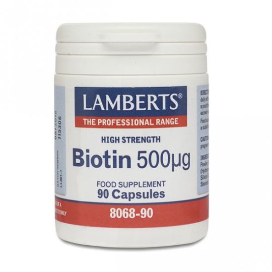 Lamberts Biotin 500 mcg 90caps