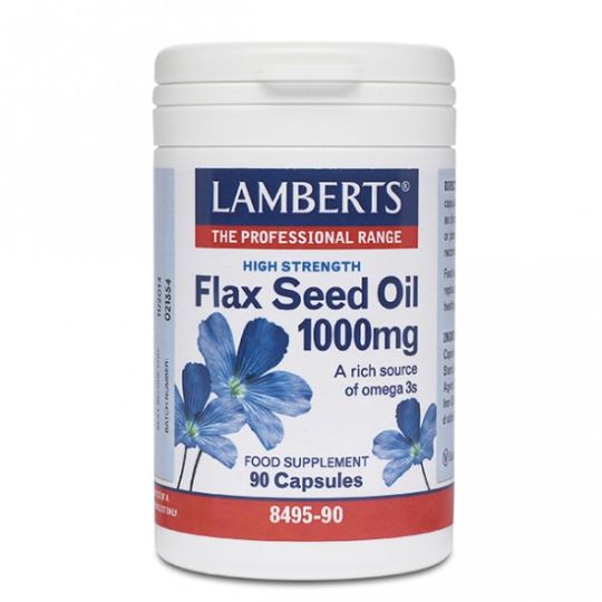 Lamberts Flax Seed Oil 1000mg 90caps