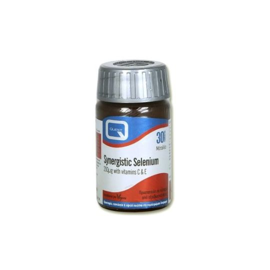 Quest Nutrition Synergistic Selenium 200mg 30 ταμπλέτες