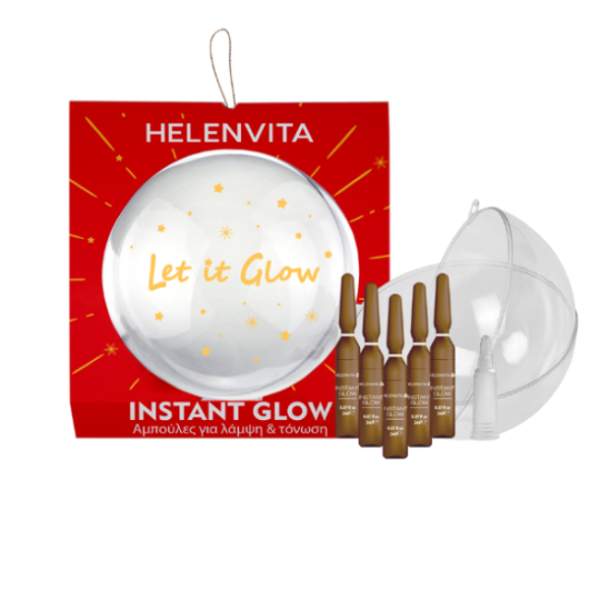Helenvita Instant Glow Serum Προσώπου με Βιταμίνη C για Λάμψη 5x2ml