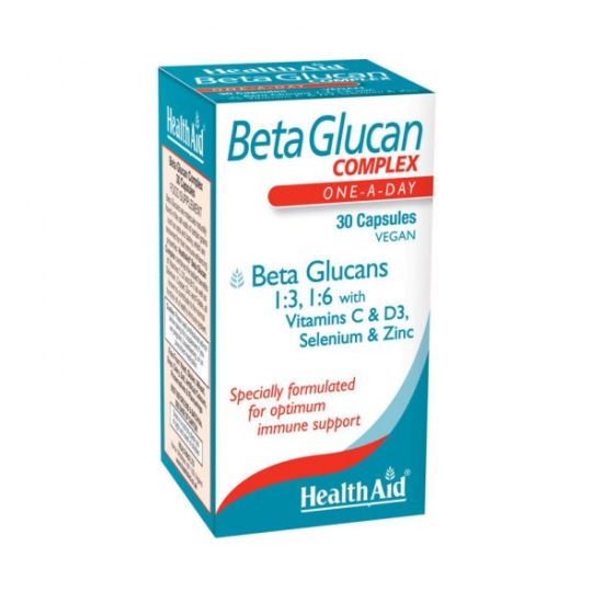 Health Aid BetaGlucan Complex 30 φυτικές κάψουλες
