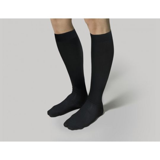 Christou Ανδρικές Κάλτσες διαβαθμισμένης συμπίεσης, Μαύρες, Νο. 45-47