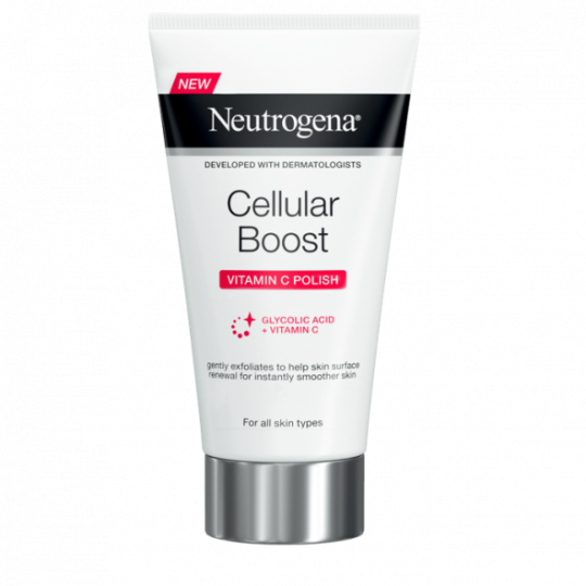 Neutrogena® Cellular Boost Κρέμα απολέπισης προσώπου με Βιταμίνη C 75ml
