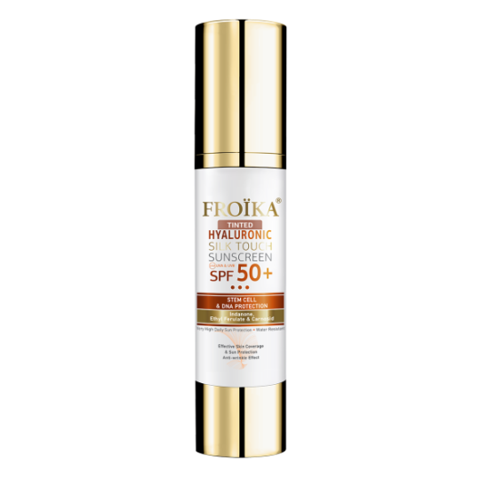FROIKA HYALURONIC SILK TOUCH SUNSCREEN TINTED SPF50+ 40ML