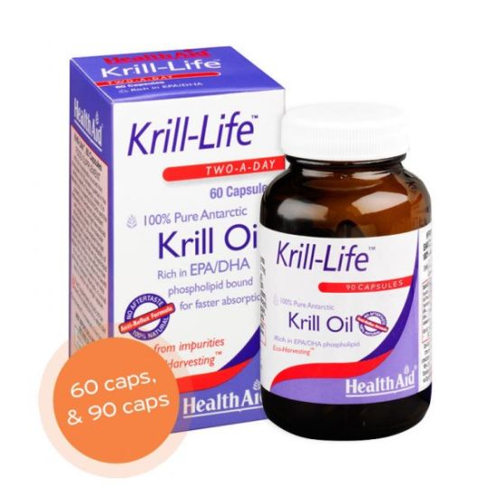 Health Aid Krill Life Krill Oil 90 κάψουλες