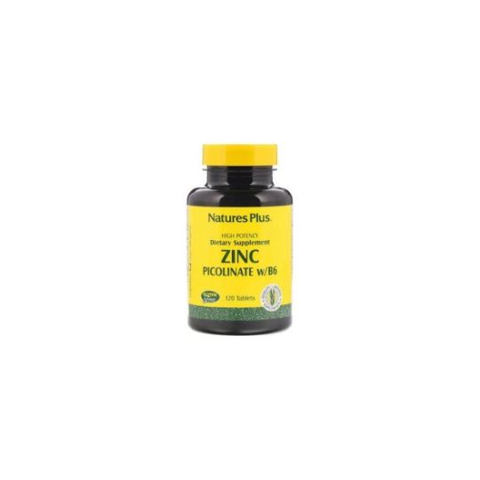 Nature's Plus Zinc Picolinate w/B6 120 ταμπλέτες