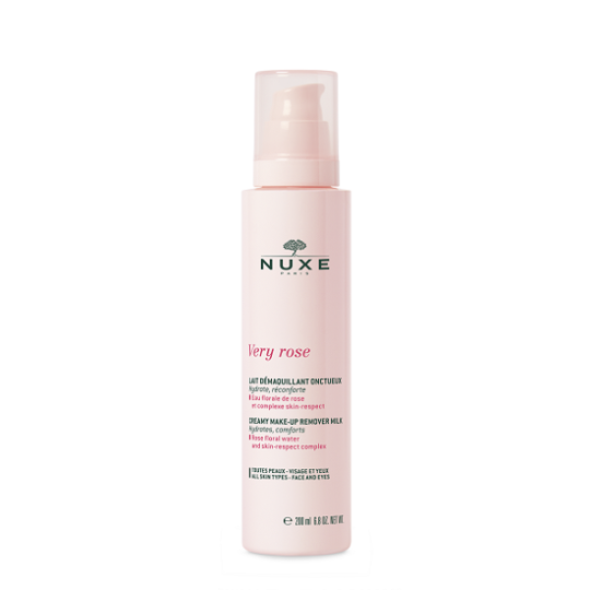 Nuxe Very Rose Creamy Make-up Remover Milk - Κρεμώδες γαλάκτωμα ντεμακιγιάζ 200 ML
