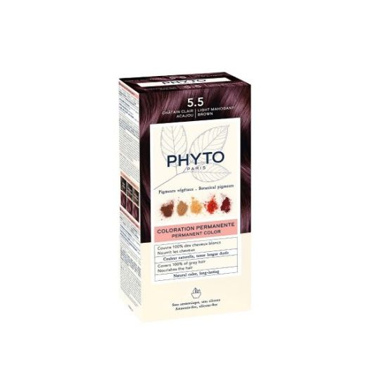 Phyto Phytocolor 5.5 Ανοιχτό Καστανό Μαονί 50ml