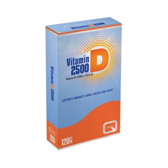 Quest Vitamin D3 2500iu 120 ταμπλέτες
