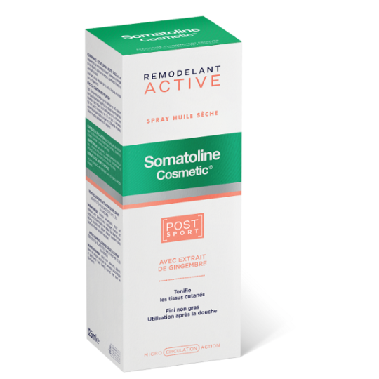 Somatoline Cosmetic Σμίλευση Active Dry Oil Spray POST SPORT - 125 ml