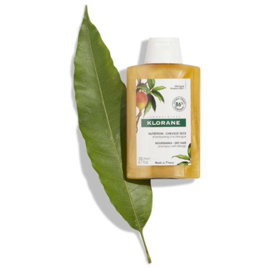 Klorane Mango Nourishing Σαμπουάν για Αναδόμηση/Θρέψη για Ξηρά Μαλλιά 200ml