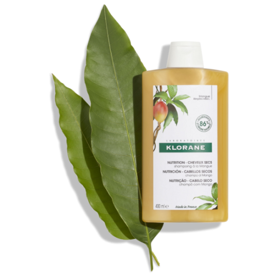 Klorane Mango Nourishing Σαμπουάν για Αναδόμηση/Θρέψη για Ξηρά Μαλλιά 400ml