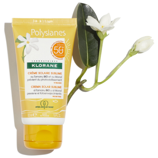Klorane Polysianes Sun Face Cream SPF50 50ml