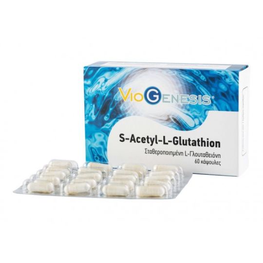 Viogenesis S Acetyl L Glutathion 60 κάψουλες