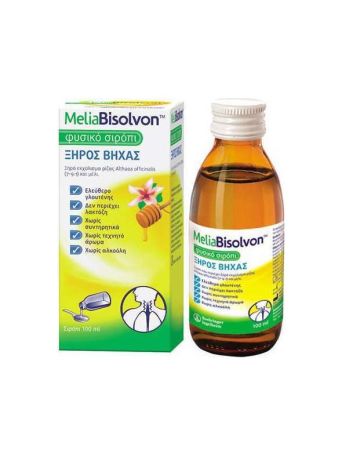 Boehringer Ingelheim MeliaBisolvon Φυσικό Σιρόπι για Ξηρό Βήχα 100ml