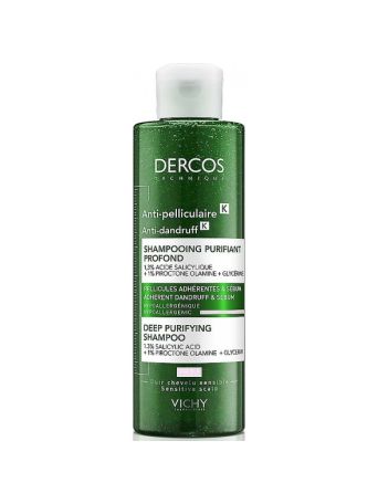 Vichy Dercos Anti-Dandruff Deep Purifying Shampoo 250ml