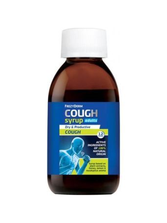 Frezyderm Cough Syrup Adults Σιρόπι Για Τον Βήχα 182gr