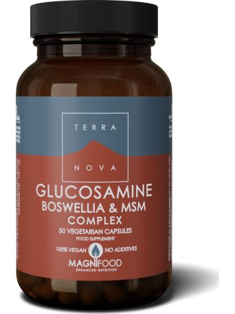 TERRANOVA GLUCOSAMINE BOSWELLIA + MSM 50CAPS