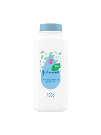 JOHNSON & JOHNSON - Πούδρα με Αλόη & Βιταμίνη Ε - 100g
