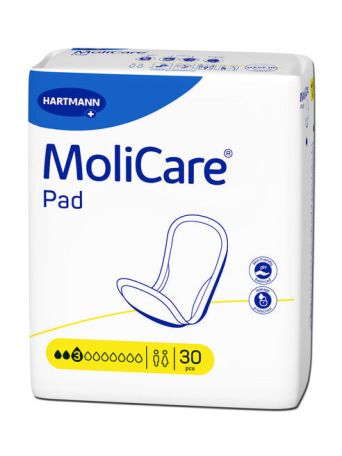 Hartmann Molicare Pad Γυναικείες Σερβιέτες Ακράτειας 30τμχ