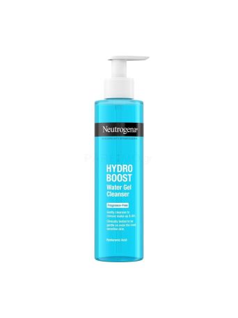 NEUTROGINA HYDRO BOOST WATER GEL CLEANSER FRANGRANCE FREE 200ML