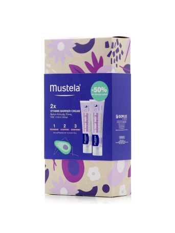 MUSTELA VITAMIN BARRIER CREAM 100ML PROMO(-50% στο δεύτερο)