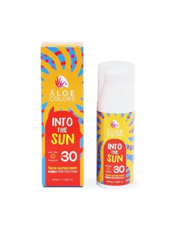 ALOE COLORS INTO THE SUN FACE SUNSCREEN SPF 30 50ML