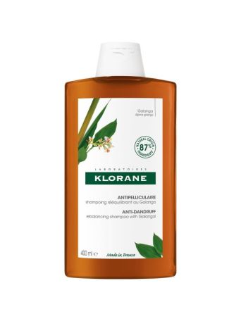Klorane Galanga Σαμπουάν κατά της Πιτυρίδας για Όλους τους Τύπους Μαλλιών 400ml