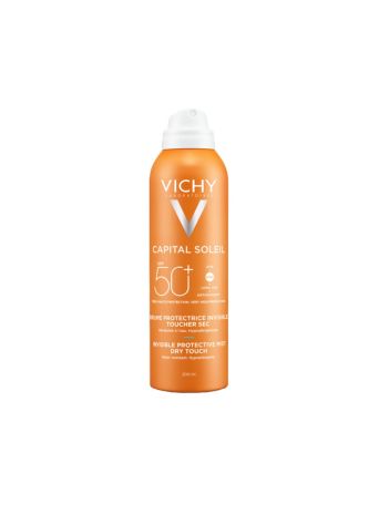 Vichy Capital Soleil Invisible Protective Mist Αντηλιακό Σώματος SPF50+ 200ml