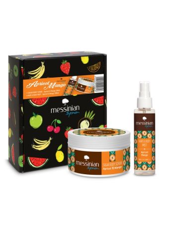 MESSINIAN SPA BEAUTY BOX  APRICOT-MANGO
