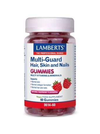 LAMBERTS MULTI GUARD HAIR-SKIN + NAILS 60 GUMMIES