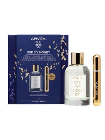 APIVITA PROMO BEE MY HONEY: EDT BEE MY HONEY ME ΔΩΡΟ ΕΠΑΝΑΓΕΜΙΖΟΜΕΝΟ ΣΠΡΕΙ ΑΡΩΜΑΤΟΣ ΣΕ S 100ML + 8ML