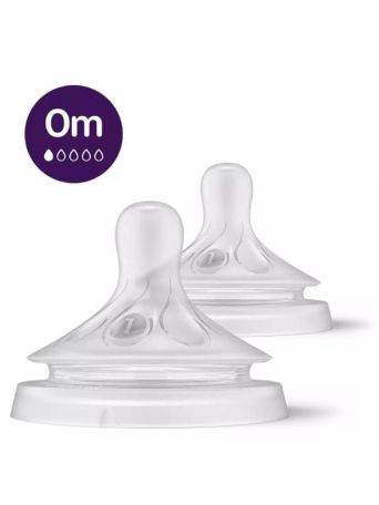 Philips Avent Natural Response SCY961/02 Θηλές Αργής Ροής για 0+ μηνών 2τμχ