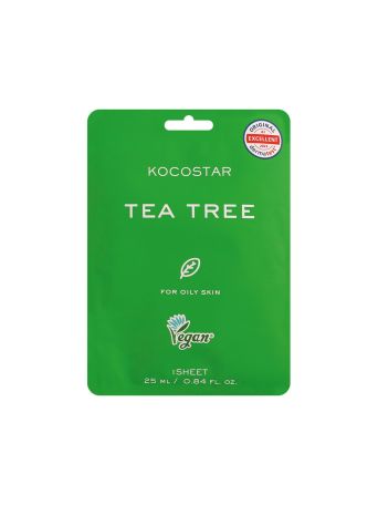 KOCOSTAR TEA TREE FACE MASK 1PC