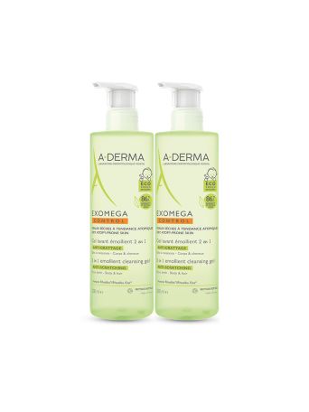 ADERMA AD DUO EXOMEGA GEL 2 IN 1 500ML -50% ON 2ND 500 ML