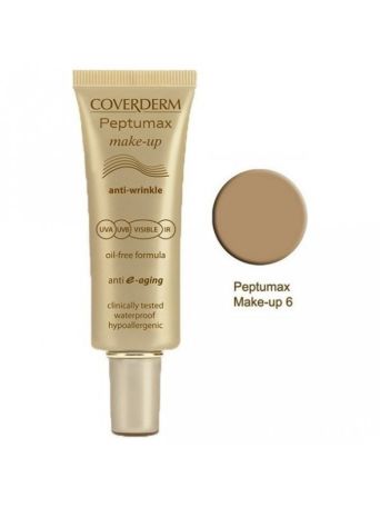 Coverderm Peptumax Make-Up Anti-Wrinkle SPF+50 No6 30ml.