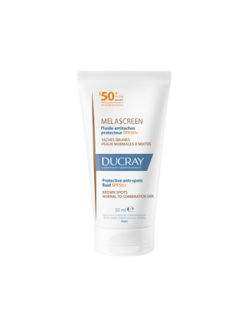 Ducray MELASCREEN SPF50+ Λεπτόρρευστη Αντηλιακή Κρέμα κατά των Κηλίδων 50ml