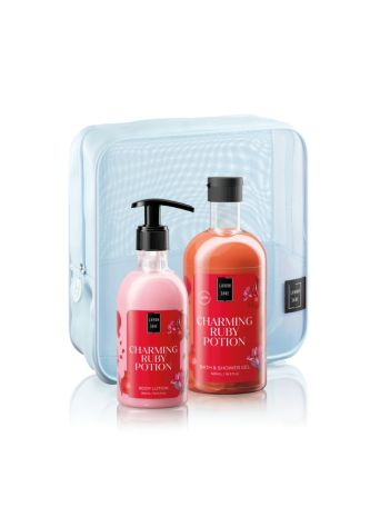 LAVISH CARE BODYCARE SET CHARMING RUBY POTION
