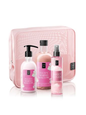 LAVISH CARE BODYCARE SET FLUFFY MARSHMALLOW 3TMX