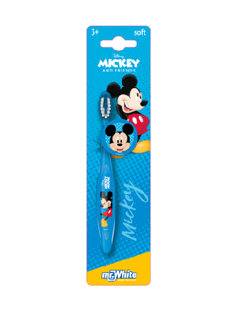 INOPLUS MICKEY TOOTHBRUSH WITH TRAVEL CAP