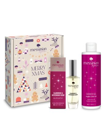 MESSINIAN SPA XMAS BOX GLAMOROUS & MYSTERIOUS EAU DE PARFUM 50 ml & SHOWER GEL 300ml