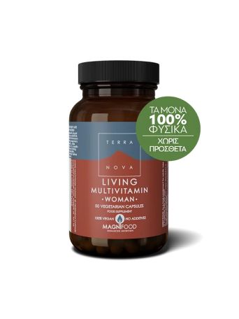 TERRANOVA LIVING MULTIVITAMIN WOMAN 50 CAPSULES