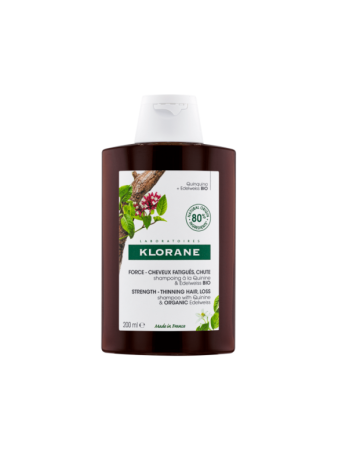 Klorane Quinine Strength Thinning Hair Loss Σαμπουάν κατά της Τριχόπτωσης για Όλους τους Τύπους Μαλλιών 200ml