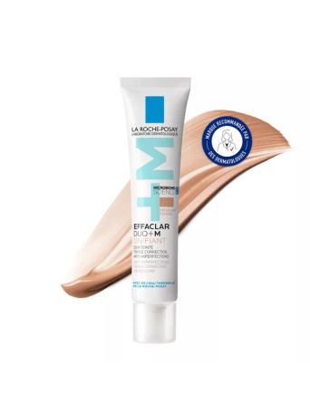 La Roche-Posay Effaclar Duo+Μ Unifiant Medium Επανορθωτική Κρέμα Προσώπου κατά των Ατελειών με Χρώμα, 40ml