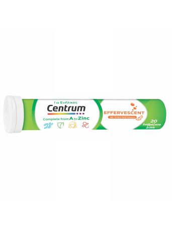 CENTRUM EFFERVESCENT 20TABS