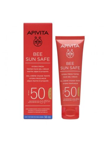 Apivita Bee Sun Safe Hydra Fresh Tinted Face Cream SPF50 50ml